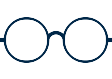 Eyeglasses icon